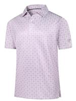 Boyzn Men's Golf Shirt - Breathable Quick-Dry Lightweight Polo Shirts for Men with Solid/Print Designs, Casual & Golf Wear