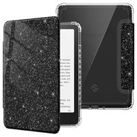 FINTIE Case for 7" All-New Kindle Paperwhite (12th Generation, 2024) and Kindle Colorsoft Signature Edition, Ultra Clear Soft Flexible Light Transparent TPU Back Cover Auto Wake/Sleep