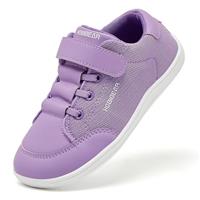 HOBIBEAR Kids Wide Barefoot Shoes Boys Girls Minimalist Zero Drop Trail Running Walking Sneaker