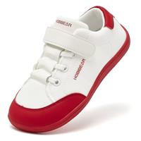 HOBIBEAR Kids Wide Barefoot Shoes Boys Girls Minimalist Zero Drop Trail Running Walking Sneaker