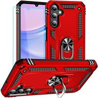 Yiakeng for Samsung A15 Phone Case with Screen Protector: Mi