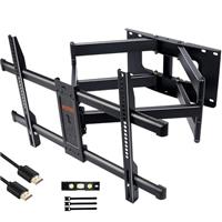 WHYFONE TV Wall Bracket Mount for 50-90 Inch TVs, Long Reach