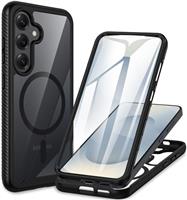 CENHUFO for Samsung S25/A14/A34/A54 Case, Built-in Screen Protector 360 Full Body Protective Rugged Bumper Phone Shockproof Case for Samsung Galaxy S25/A14/A34/A54