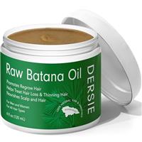Batana Oil for Hair Growth - Raw, Organic Dr Sebi - 100% Pure & Natural From Honduras - For Thicker & Stronger Hair - 4 FL OZ