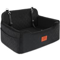 Dog Car Seat for Medium/Large Dogs, Dog Booster Seat for Dog Under 50lbs or 2 Small Dogs, Detachable and Washable Pet Car Seat,Multi-Functional Travel Dog Bed & Dog Sofa Cushion