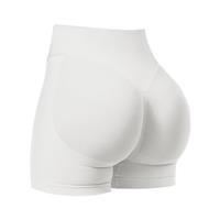 JN JANPRINT Womens Impact Gym Cycling Shorts Hidden Scrunch Bum Butt Lifting High Waisted 4.5" Seamless Booty Shorts