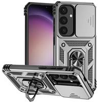 Samsung Galaxy S21 Ultra Case with Camera Cover & Kickstand,