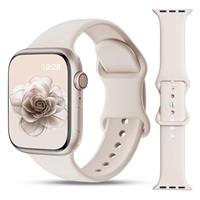 Higgs 2 Pack Sport Band Compatible with Apple Watch Straps for Women Men 38mm/40mm/41mm/42mm(2024),Soft Silicone Strap for iWatch Series 10 9 Ultra 8 7 6 5 4 3 2 1 SE