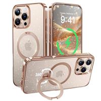 CASEKOO 360 MagicStand for iPhone Case with [Super Magnetic MagSafe Ring Stand] & [Top1 Military Shockproof Protection] Phone Case Thin Cover