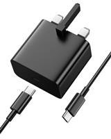 For Samsung Fast Charger, 25W USB C Super Fast Charger for Samsung Galaxy S24 Ultra/S24/S23 Ultra/S23+/S22/S22 Ultra/S22+/Note 10/20/S20/S21/S7/S8, PPS Fsat Charger Plug with 2M Type-C Charger Cable