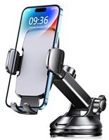 CIRYCASE Car Phone Holder, [Ultra Powerful Suction] Universal Dashboard Phone Holder for Car Kits, Hands-free & Case Friendly, Single Hand Operation GPS Vehicle Mount for Windshield, for 4-7 Phones