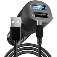 Dash Cam Power Lead, 12V to 5V Mini USB Charging Cable In Ca