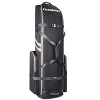 CHAMPKEY Premium Soft Padded Golf Travel Bag Flight with Wheels - 1200D Premium Oxford Fabric Golf Travel Cover