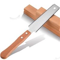 NICECONE Japanese Pruning Saw, Small Double Edge Sided 14/17