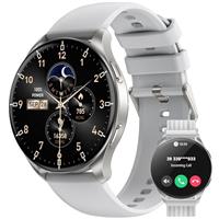 Military Smart Watch for Men(Answer/Make Calls), 1.39" HD Outdoor Smartwatch with Heart Rate/SpO2/ Sleep Monitor, 100+ Sports Modes Fitness Watch, IP68 Waterproof Step Counter Tracker for iOS Android