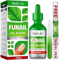 NAIL LAB Premium Nail Care Solutions - 50ml - Includes Free 3ml Nail Pen + Nail File