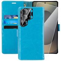MONASAY for Galaxy S24 5G Wallet Case, [Screen Protector and Lens protector][RFID Blocking] Flip Folio Leather Cell Phone Cover with Credit Card Holder Fit for Samsung Galaxy S24 5G 6.2 inch