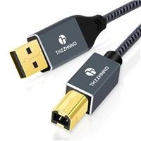 Thzzhnno USB B to USB A/C Printer Cable