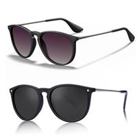 STGATN Vintage Sunglasses Womens Polarised UV400 Protection for Driving Travel Outdoors 2 Pack