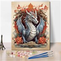 TISHIRON Paint by Numbers Kit for Adults Heart Shape on The