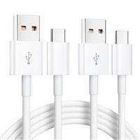 USB C Charger Cable Type C Cable Fast Charging Braided USB A to USB C Cable for iPhone 16 15 Pro Max Samsung Galaxy S22 S21 S20 Huawei Pixel iPad Switch PS5 etc.