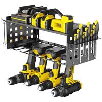 Yeabett 2 Layer Power Tool Organizer Storage Rack, Tool Shel