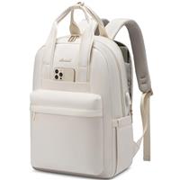 LOVEVOOK Laptop Backpack Women, Waterproof Rucksack Bag with USB Port, Large Womens Laptop Bags Back Pack for School College Teacher Work Travel
