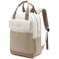 LOVEVOOK Laptop Backpack Women, Waterproof Rucksack Bag with USB Port, Stylish Computer Bags Ladies Back pack for School Work Travel