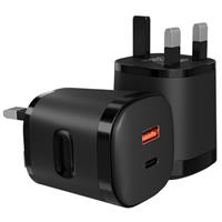 Galaxy A15 /15 5g Charger Plug, USB A + Type C Fast Charger