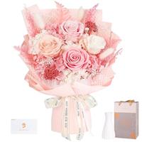 MAMAMIKO Rose bouquet Preserved Flowers Gifts For Women, Friends, Friend, Family, Mother