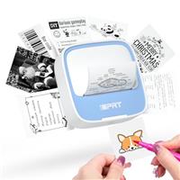 iDPRT Mini Thermal Printer,Bluetooth Labler Maker,Portable Inkless Printers