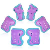 Kids/Youth Knee Pads Elbow Pad Wrist Guards Protective Gear Set, for Child Roller Skates, Cycling Bike, Skateboard, Inline Skatings, Scooter Riding, BMX bike, And Other Outdoor Sports Activities