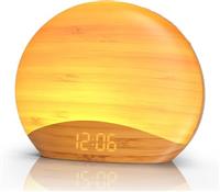 REACHER Natural Sleep Sound Machine and Sunrise Alarm Clock for Kids, Baby, Adult