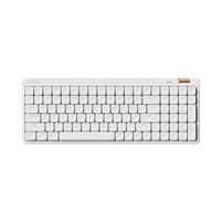 LOFREE Flow Lite100 Keys Low Profile Mechanical Keyboard, Swappable Rechargeable Wireless Keyboard with 2.4G Receiver, Bluetooth and Wired Connection for Windows,Mac/Linear Switches US-Layout