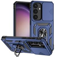 Xzmysxg for Samsung Galaxy S25 Plus Case, [Built-in Slide Ca