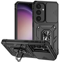 Xzmysxg for Samsung Galaxy S25 5G Case, [Built-in Slide Came