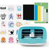 Likcut S501 Vinyl Cutter Machine with Built-in Storage, Die Cutting Machine of Multi Material Vinyl, HTV, Cardstock, Paper, Includes Cutting Mat, Black Pen, Weeding Tool