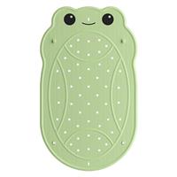 UNEEDE Non Slip Bath Mat for Kids, Frog-Shaped Bathtub Mat Non Slip Anti Mould, 76 x 45 cm, Rubber Bath Mats for Babies & Children, Bath Mat for Bathtub with Strong Suction Cups, Machine Washable