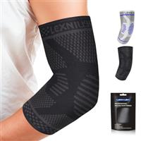 Lexniush Elbow Support for Women Men, Elbow Compression Sleeves for Tennis & Golfers Elbow, Tendonitis Arthritis, Joint Pain Relief Arm Support, Elbow Brace for Weightlifting, Tennis, Golfers, Gym