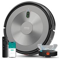 Robot Vacuum Cleaner 3000Pa Strong Suction: Robotic Vacuums with APP/Voice Control- Vacuum Robot Cleaner Auto Carpet Boost, Self-Charging, Ideal for Pet Hair Carpet Hard Floor, 7cm Ultra Slim Design