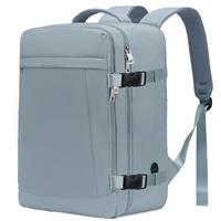Yankony Cabin Bags Underseat Cabin Bag, Small Travel Backpack Cabin Size Carry on Bag for Airplanes Multiple Pockets Comfort Airback Backpack Cabin Size for Men and Women