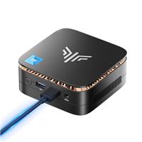 NiPoGi Essenx E1 Mini PC Windows 11 Pro ntel Alder Lake-N97 (Upgraded N95/N100,up to 3.6GHz) Mini Computer 16GB RAM 1TB M.2 SSD,Mini Desktop PC 4K Double Display,HDMI/WiFi/BT/LAN for School/Business