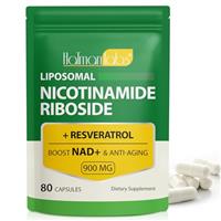 NAD Supplement NAD Nicotinamide Riboside 900mg Boost NAD+ Support Cellular Energy & Anti-Aging Vegan Safe, Non-GMO
