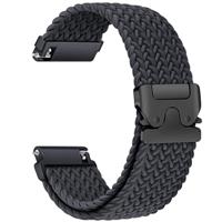 Braided 18mm&20mm&22mm Watch Strap for Samsung Galaxy Watch 7 6 5 4/6 4 Classic/FE/5 Pro/3 Men/Women,Nylon Band for Garmin Vivoactive 5 4 3 4s/Venu 2 3 3s 2s/sq 2/Forerunner 55 245 255 265 265s