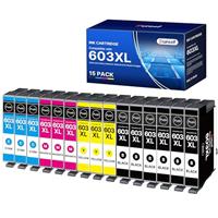 Gureef 903XL Replacement for HP 903XL Ink Cartridges 903 Compatible for HP Officejet 6960 6950 Officejet Pro 6960 6970 (Black Cyan Magenta Yellow)