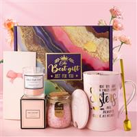 ALBISS Birthday Gifts Thank You Gifts for Mum, Sister Friend Grandma Wife Hamper Pamper Coffee Cup