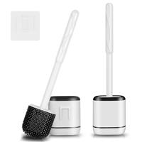 YFCXKPLP Toilet Brush - Bathroom Silicone Toilet Brush Holde