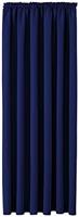 Yorkshire Bedding Thermal Blackout Pleated Curtains, Noise Reducing Tape Top Insulated, Sunlight Blocker, Dark and Plain Curtains Window Treatment with 2 Tie Backs