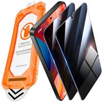UniqueMe for Samsung Galaxy S25 Ultra Privacy Screen Protector - 2 Pack [Automatic Sticking] [Anti-Spy] Full Coverage 9H Tempered Glass Flim Bubble-Free Case Friendly [Auto Dust-Remove]