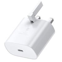 Samsung Super Fast Charger Plug 2-Pack, USB C Samsung Fast Charging Adapter 25W PPS USBC PD 3.0 UK For Galaxy S25 S24 S23 S22 Ultra S21 FE S20 PLUS A16 A15 A14 A55 A54 A53 A52 A35 A33 A34 A32 A06 A05S